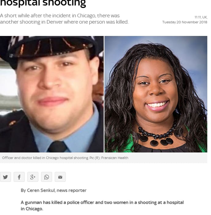 'Multiple victims' in Chicago hospital shooting