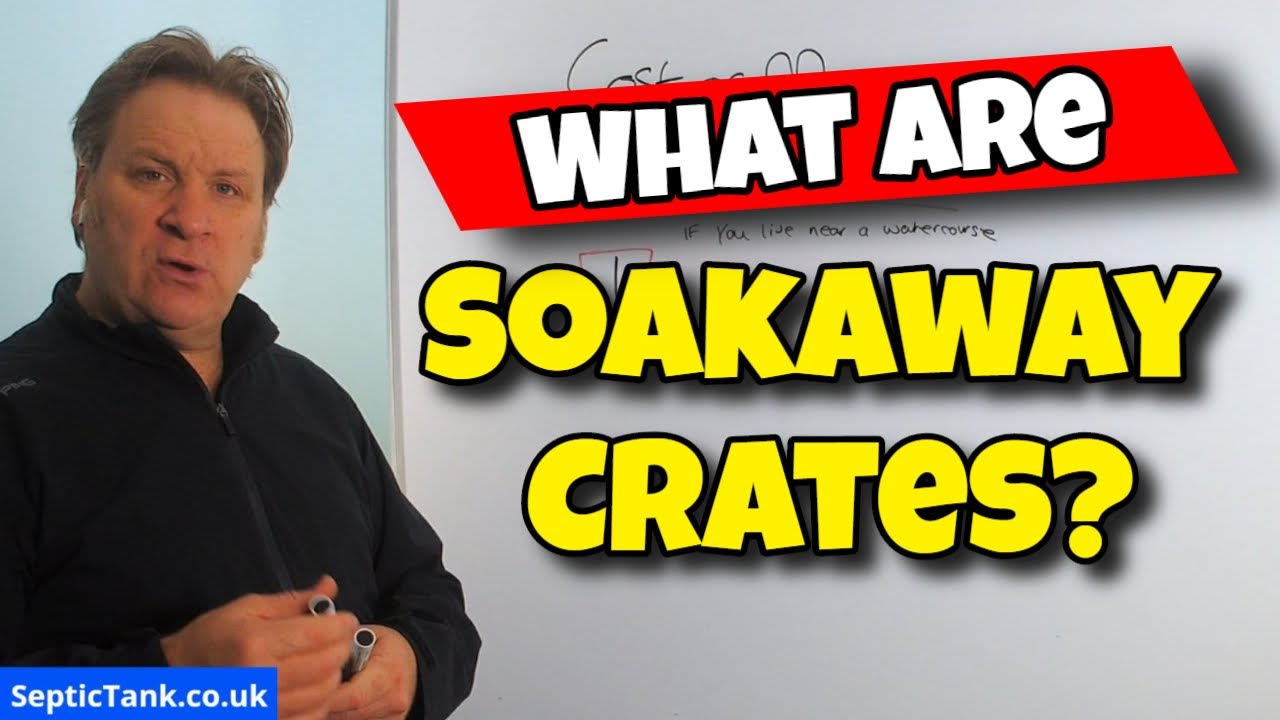 what are septic tank soakaway crates