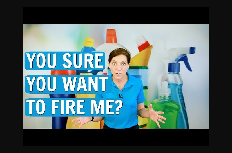 How to Talk a Customer Out of Firing You (House Cleaner - Maid)