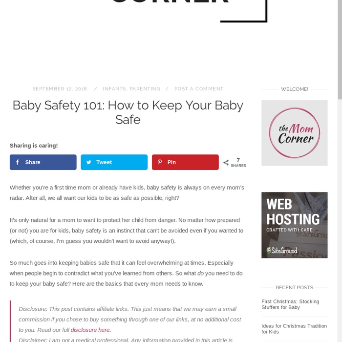 Baby Safety 101: How to Keep Your Baby Safe