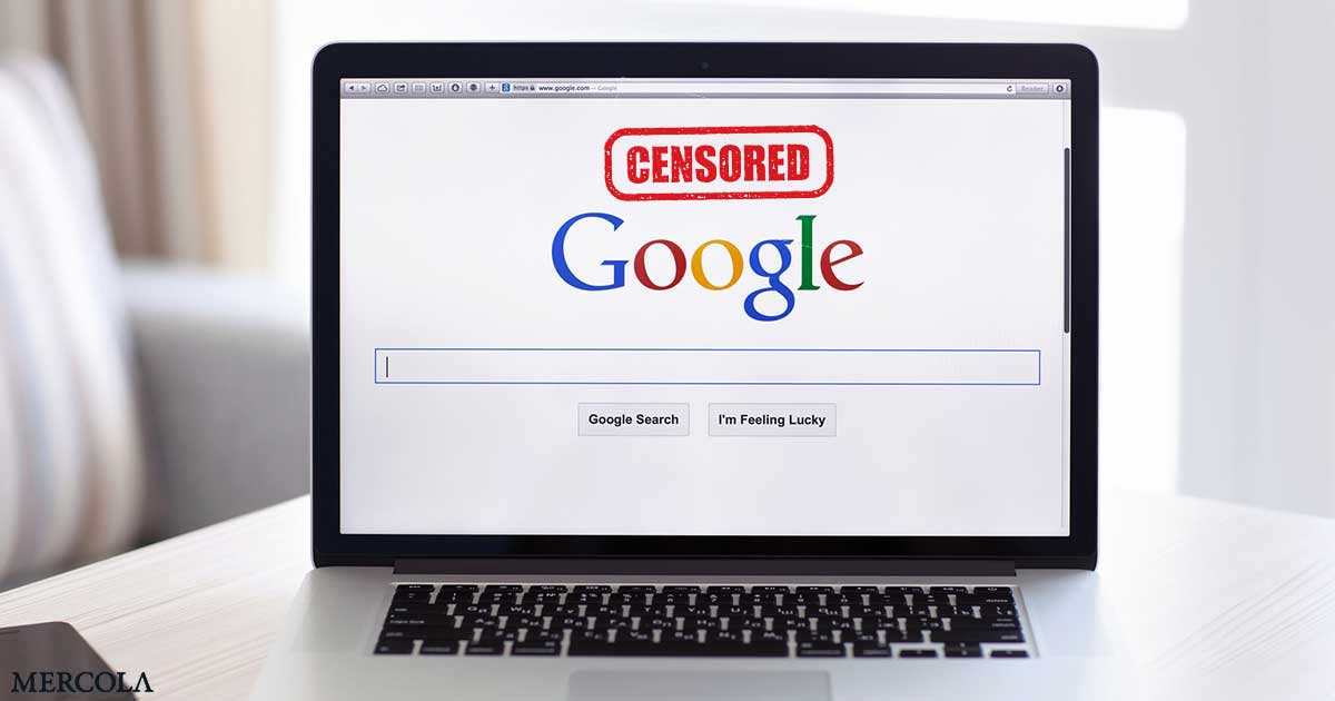 Stark Evidence Showing How Google Censors Health News