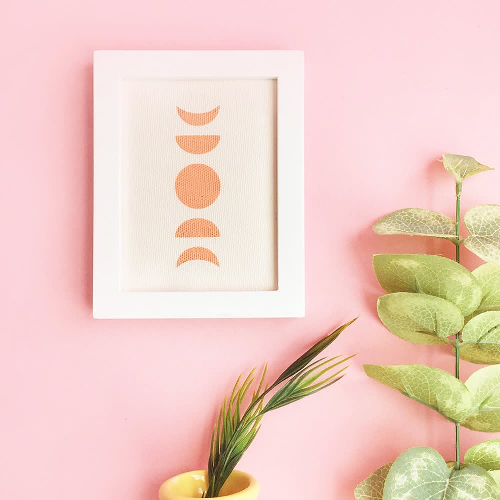 DIY Moon Phase Art With Silhouette Studio