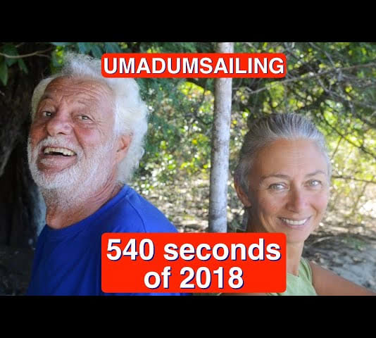 540 seconds of 2018. One year of cruising life in East Africa.