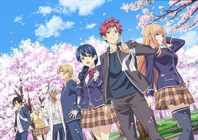 Food Wars! Shokugeki no Soma anime fifth season announced.