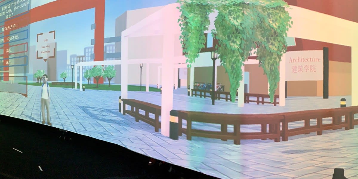 A new immersive classroom uses AI and VR to teach Mandarin Chinese