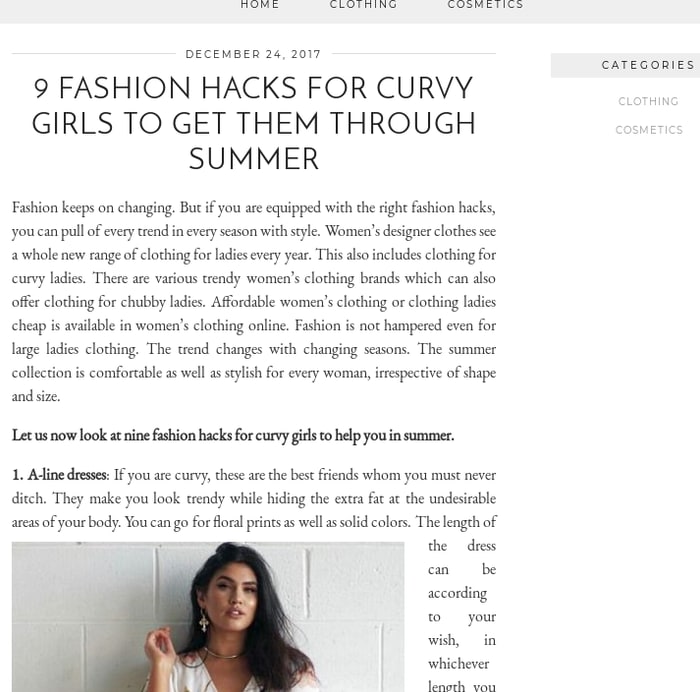 9 Fashion Hacks For Curvy Girls To Get Them Through Summer