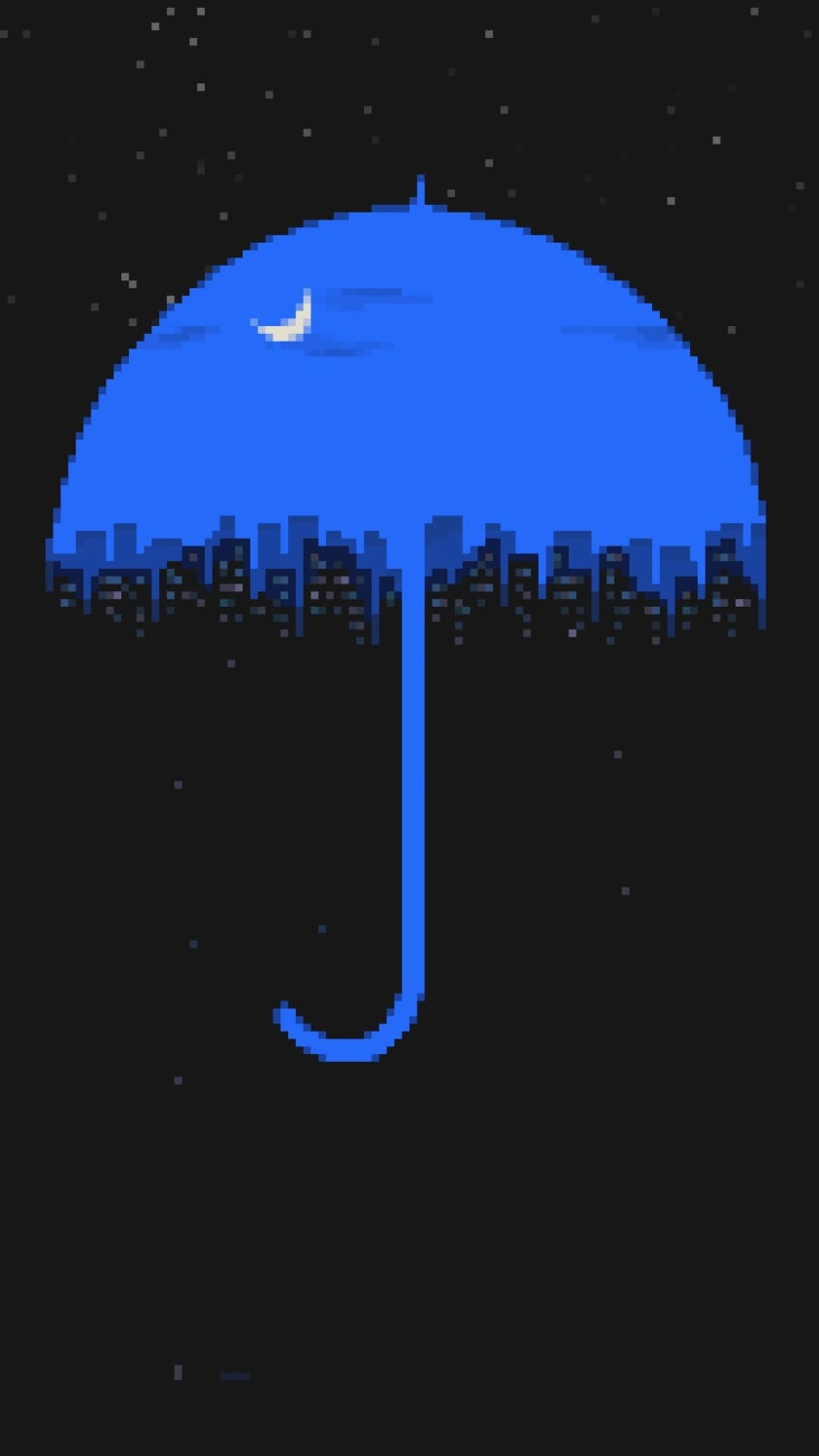 City rain