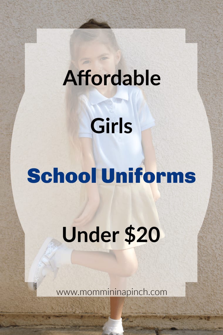 Affordable Girls School Uniforms