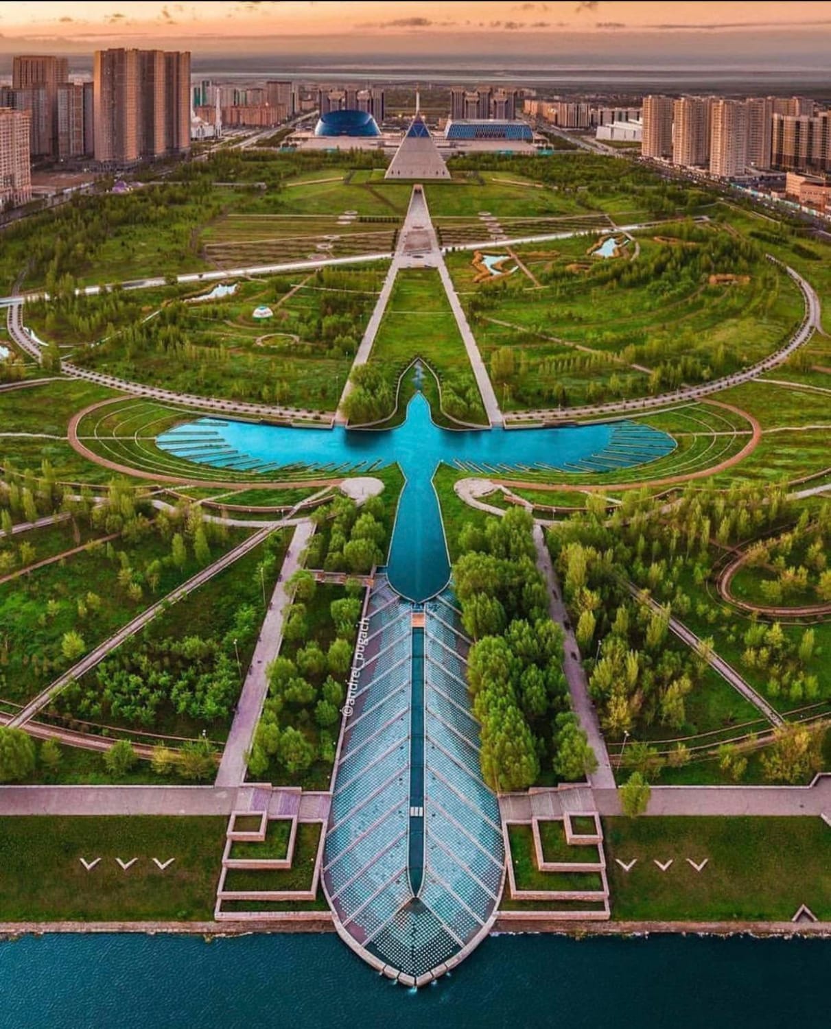 Astana, the capital of kazakhstan