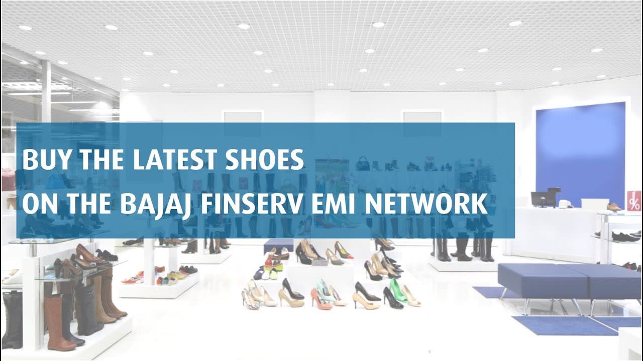 Get the Latest Trendy Shoes on EMI | Bajaj Finserv EMI Network