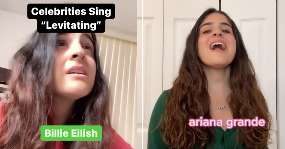 This TikToker Does Impressions of Famous Singers, and We Could Watch Her All Damn Day