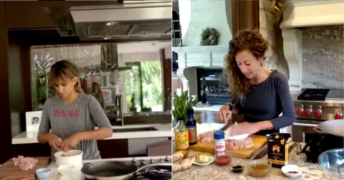 Halle Berry Taught Us How to Make Keto Bourbon Chicken on IG Live, and It's So Easy