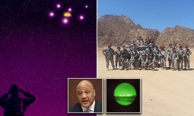 Army veterans recount how they were told to stay quiet after close encounter with 'alien craft'