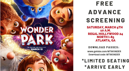 Get Free Passes to the Atlanta Wonder Park Movie Screening: Saturday, March 9th