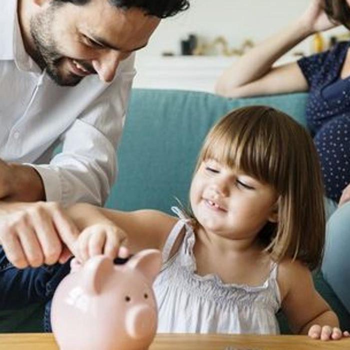 Being a good financial role model for your kids means teaching responsible spending