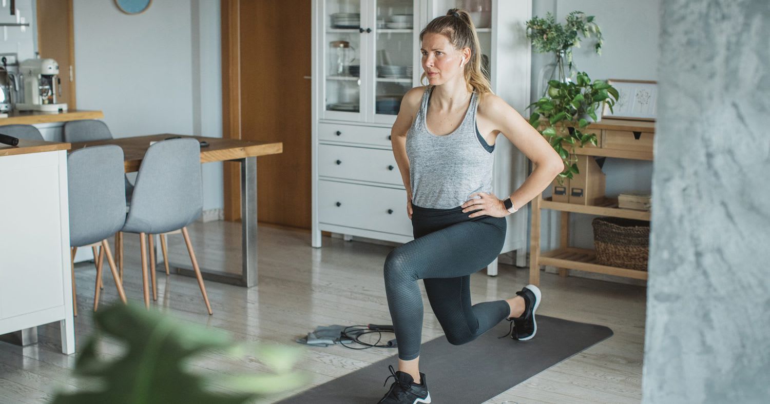 Try This 20-Minute Home Cardio Routine When You're Tired of Running
