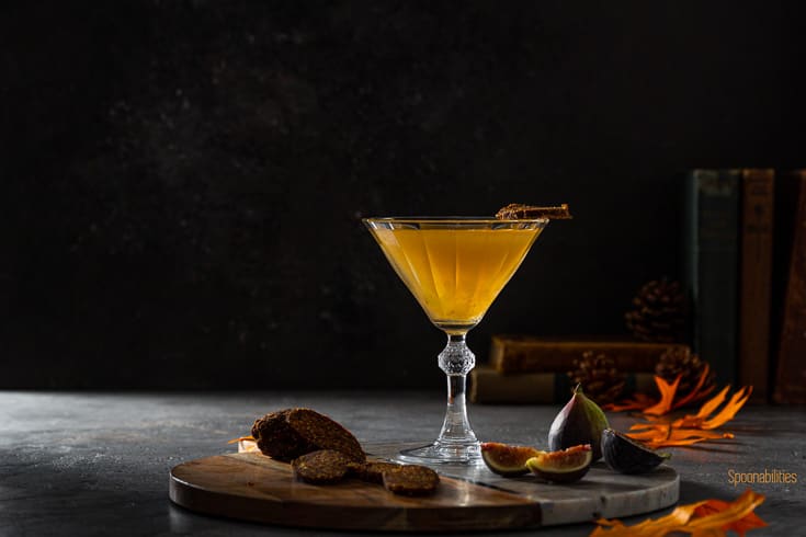 Fig Vodka Martini with vodka and Fig Marmalade
