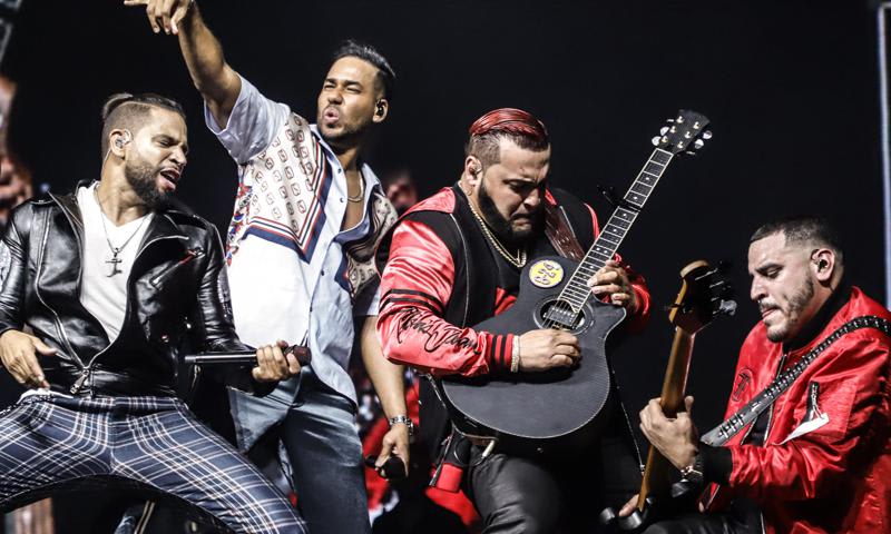 Romeo Santos is ready for Aventura reunion tour but loves being home with son