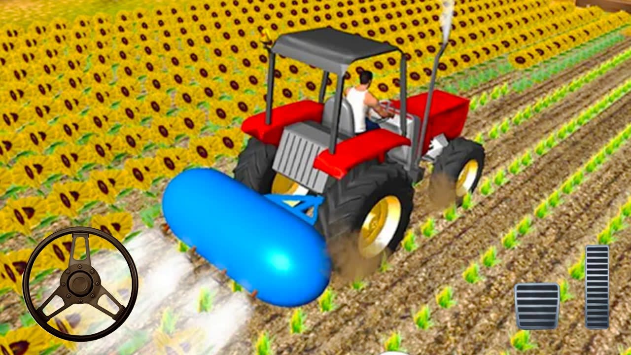 Forage Plow Farming Harvester #1 – Tractor Drive – Lái Máy Cày Làm Nông Nghiệp Và Thu Hoạch Lúa
