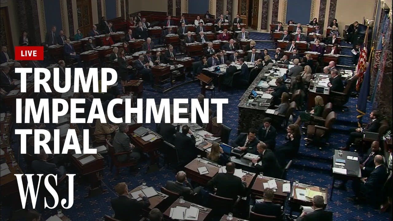 Watch Live: President Trump Impeachment Trial - 1.30.2019