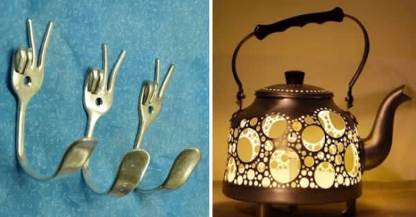 14 Ways to Make a Design Thing From Old Dishes - Modern Furniture