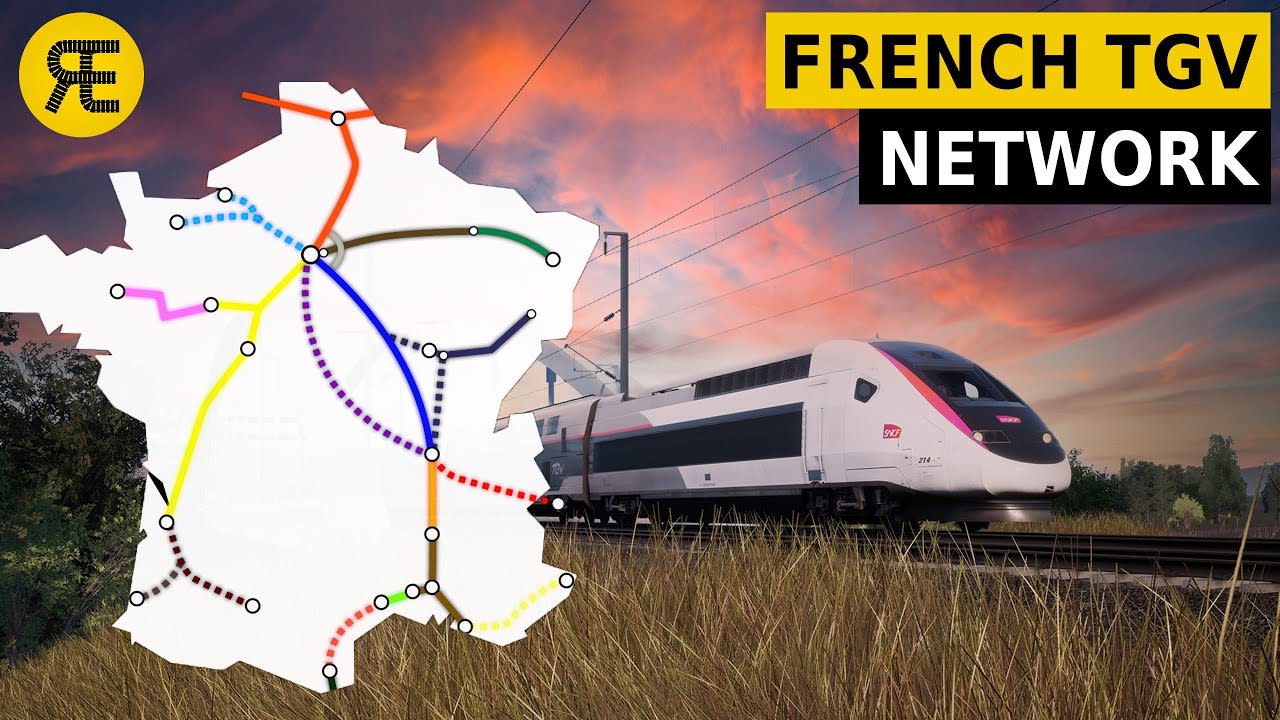 Introduction to French High-Speed Rail Network: Famous TGV