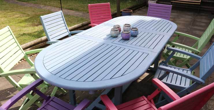 How To Upcycle Garden Furniture