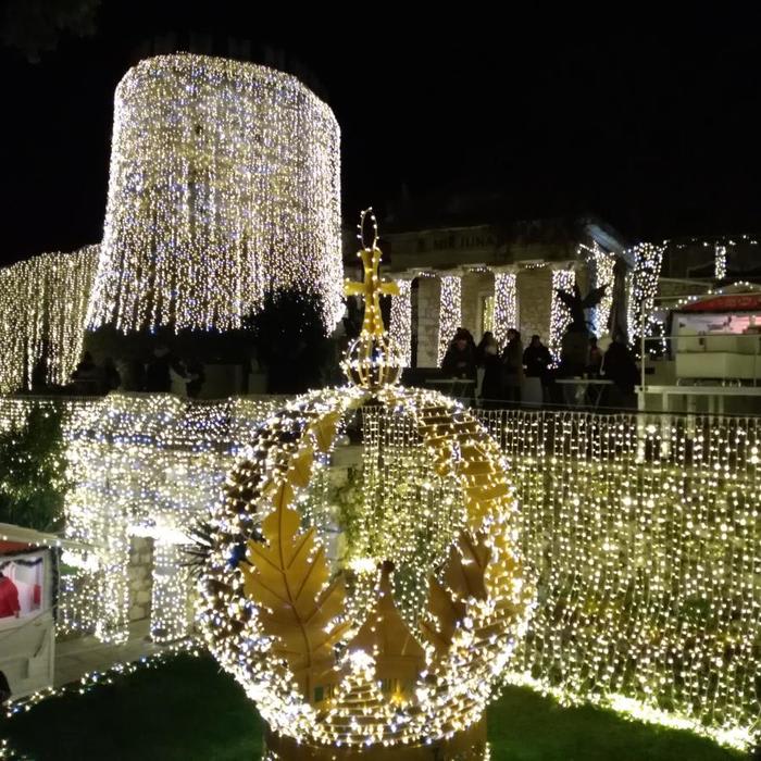 Christmas at Trsat Castle, Rijeka, Croatia