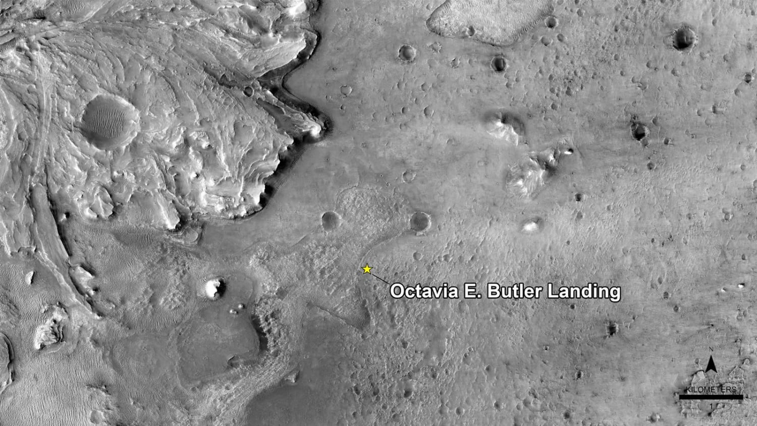 Mars' Perseverance Landing Site Named After Science Fiction Author Octavia E. Butler