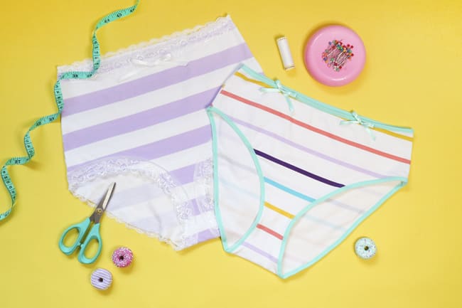 We can't wait to see what styles you whip up with out Iris knickers sewing kits! Did you know with one pattern you can create up to 36 possible combinations! 🤯 Visit our knicker sewing supply store here: