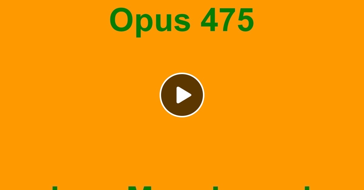 Ekoustik Series Opus 475