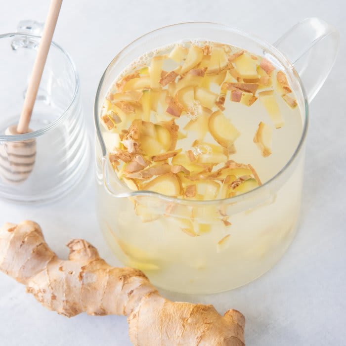 How to Brew Fresh Ginger Tea
