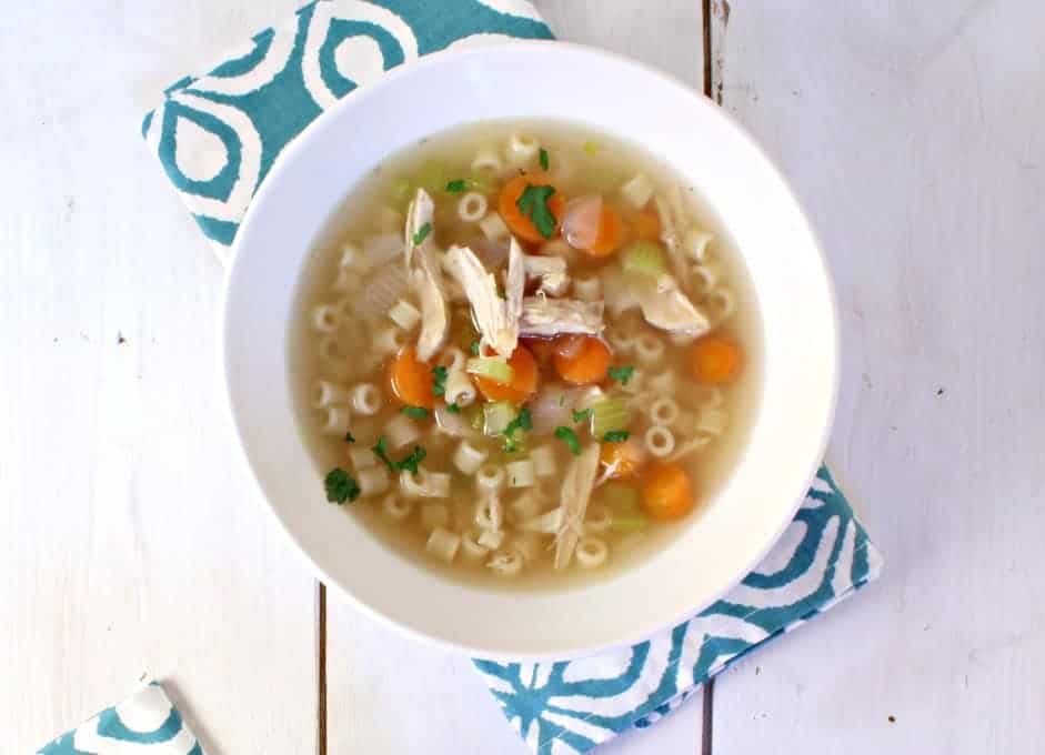 Chicken Soup with Pasta