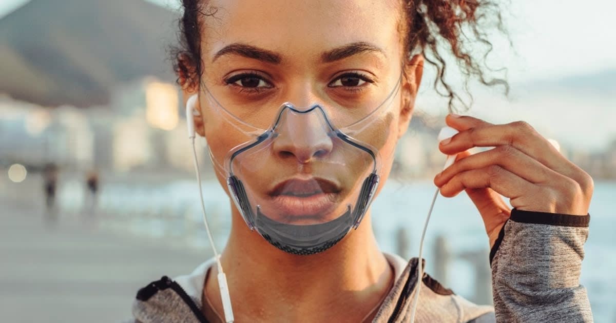 World's First FDA-Registered Transparent Face Mask Shows Your Smile While Keeping You Safe