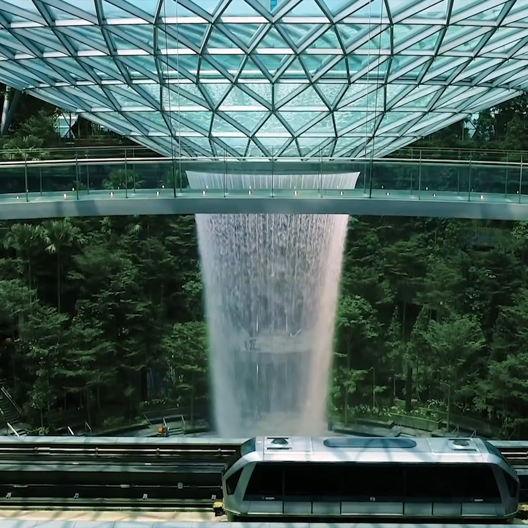 Is Singapore Changi Airport the coolest airport ever? Yes or yes?