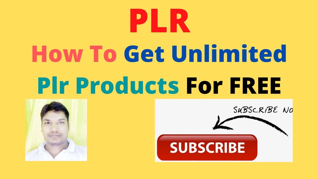 How to Get Unlimited PLR Products For Free?