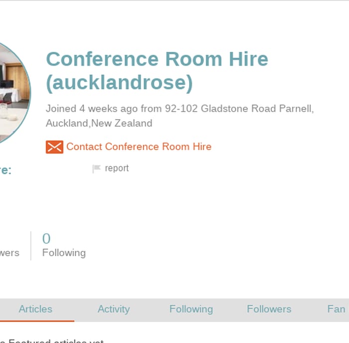 Conference Room Hire on HubPages