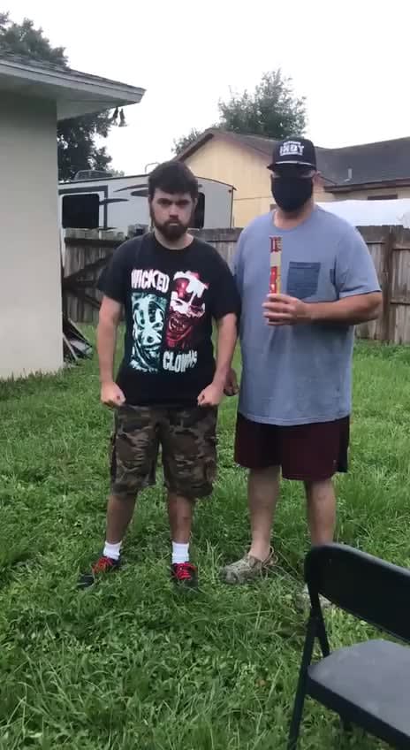 Hold My Beer While I get my bud to fire some fireworks at me....