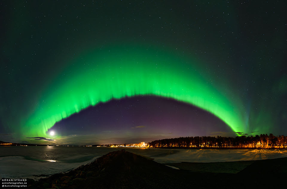 APOD: 2020 May 31 - Aurora over Sweden