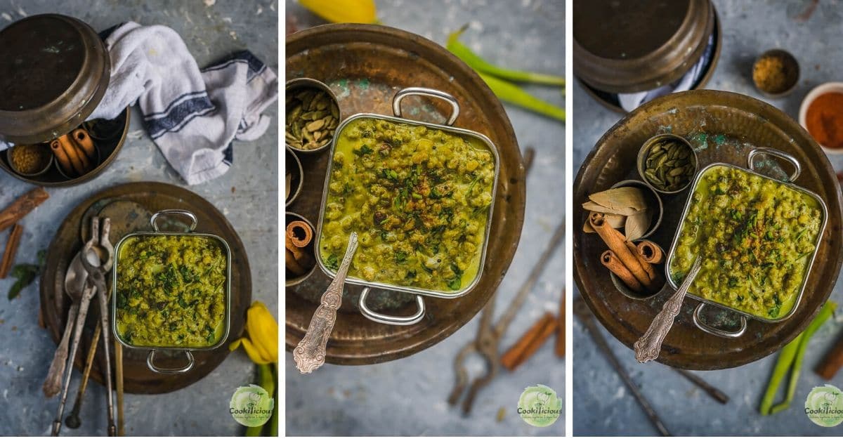 Moong Sprouts Coconut Vegan Curry