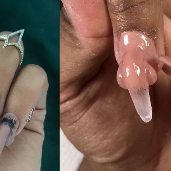 Kylie Jenner's Nail Artist Created Penis Nails and I'm Screaming