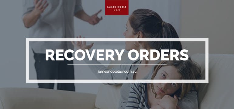 Enacting Recovery Orders To Bring Back Your Kids by Parenting plan or Agreement.