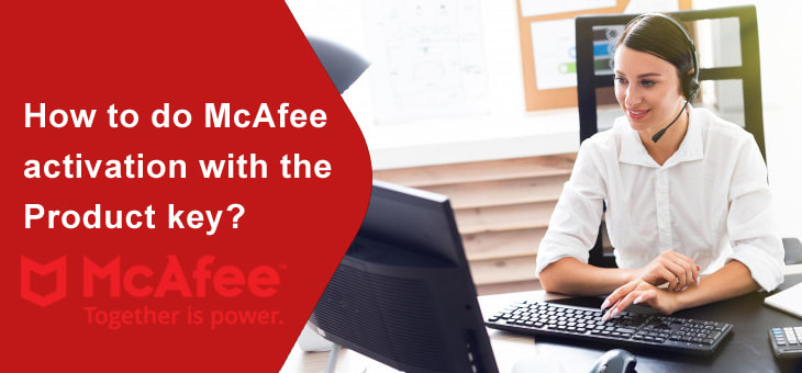 How to do McAfee activation with the Product code key