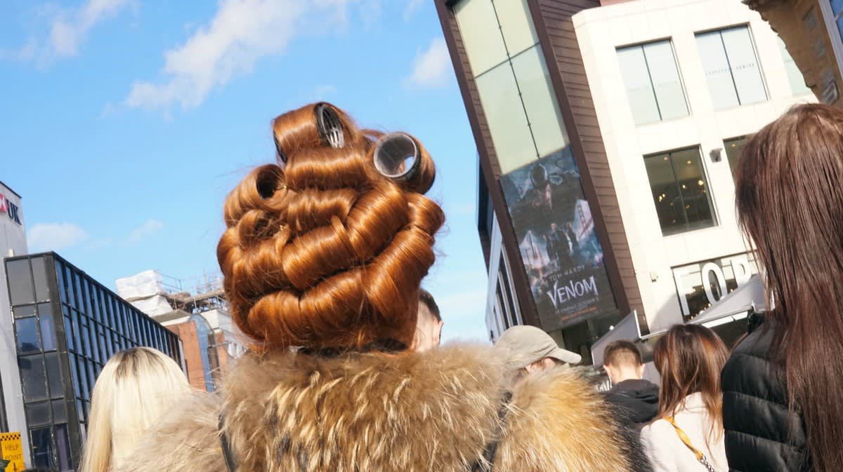 Photographing the women of Liverpool and their hair rollers