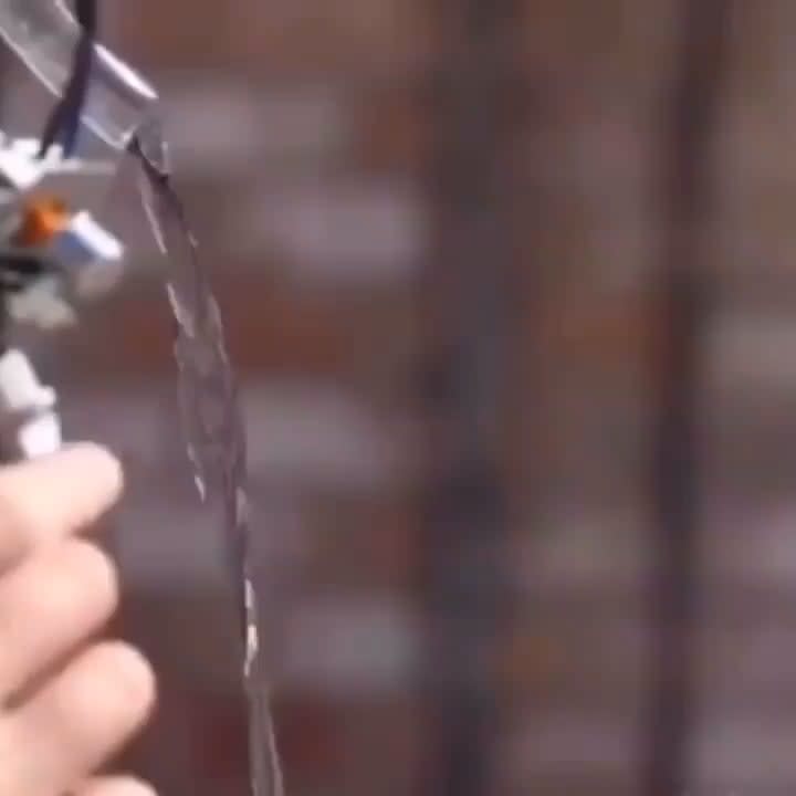 Bending water with 24hz sound waves