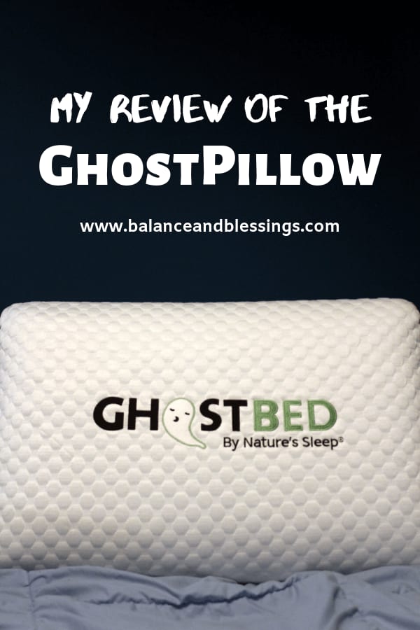 My review of the GhostPillow - Balance & Blessings