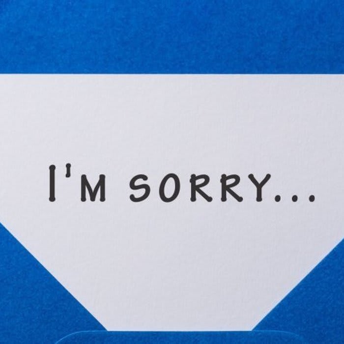 Women Really Do Apologize More Than Men. Here's Why (And It Has Nothing to Do With Men Refusing to Admit Wrongdoing)