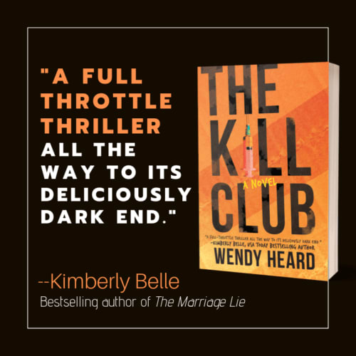 Q & A with Author Wendy Heard & Review of The Kill Club (Harlequin Blog Tour)