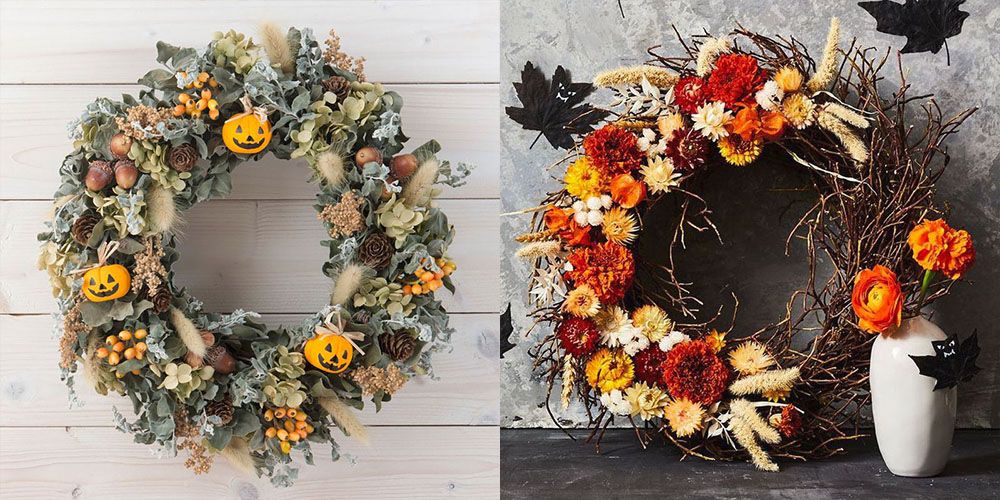 You Can Easily Make These Scary-Good Halloween Wreaths for Under $20