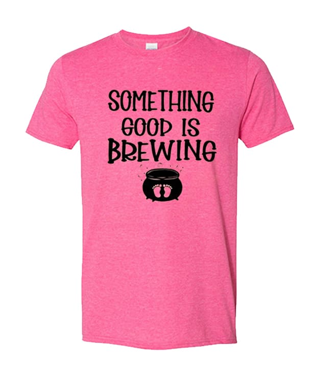Something Good is Brewing - Halloween Pregnancy unisex T Shirt